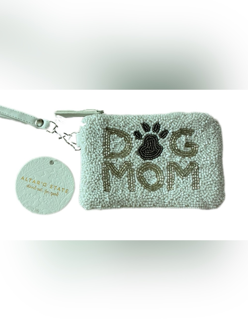 Altar’d State NWT Dog Mom Beaded Pouch
Purse